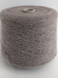 Light brown boucle yarn